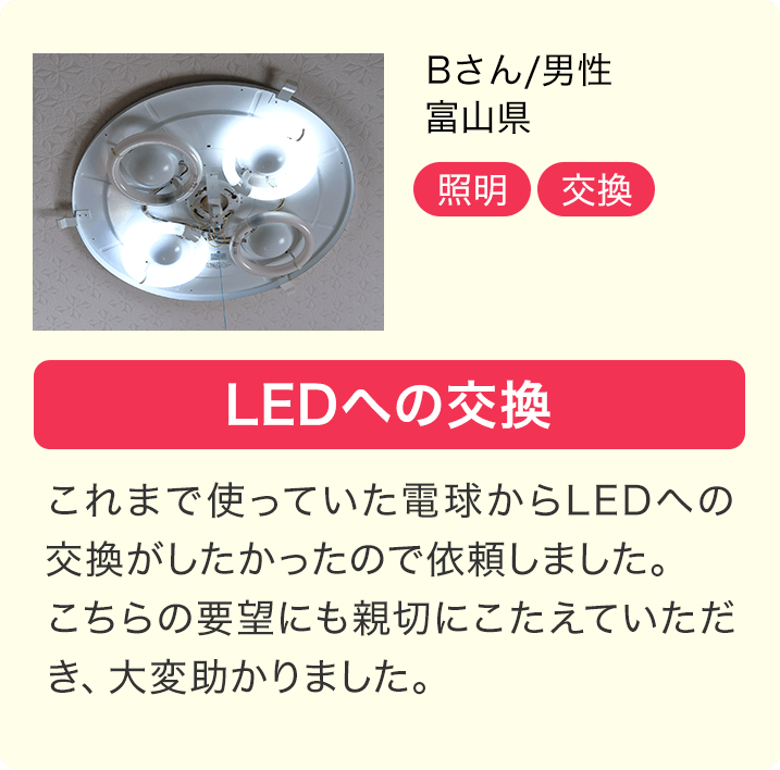 LEDへの交換